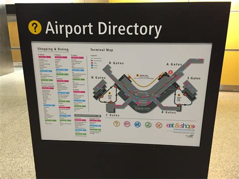 Seatac Airport Map Terminal - Maps : Resume Template Collections #R0BylO9zm9