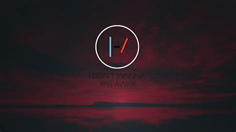 HD wallpaper: I Don't Wanna Fall Away text, Twenty One Pilots, red, 21 pilot | Wallpaper Flare