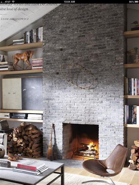 20+ Grey Brick Fireplace Ideas