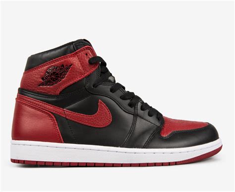 Jordan - Air Jordan - 1 Retro High BLACK/VARSITY RED-WHITE - VegNonVeg