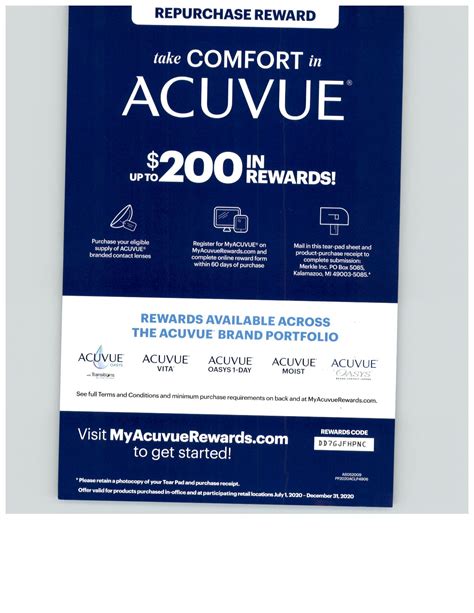 Acuvue Rebates & Rewards for Contact Lenses | McMillin Eyecare