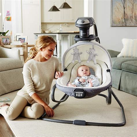 Best Baby Swings for Small Spaces | Mommy And Me Swag in 2022 | Baby ...