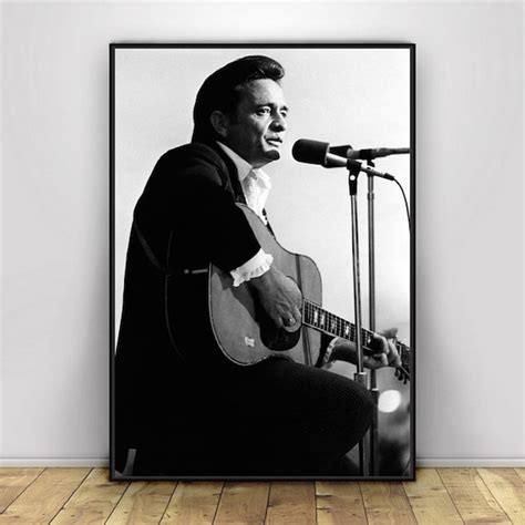 Johnny Cash Poster - Etsy