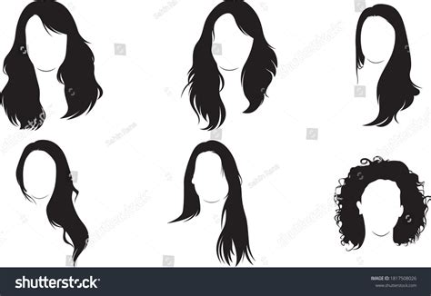 278,140 Female Hair Silhouette Images, Stock Photos, 3D objects ...