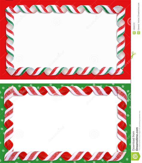 Christmas Labels Borders Blank Stock Image - Image: 10560131