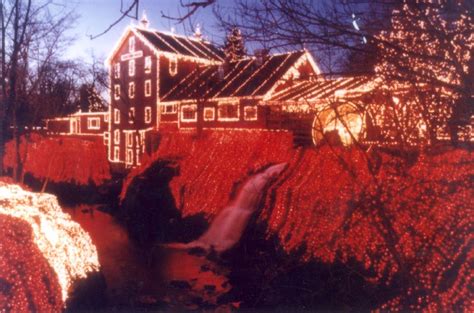 Clifton Mill Lights Begin Day After Thanksgiving – Left at the Fork