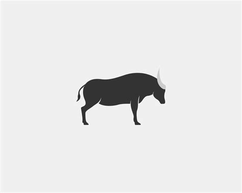 buffalo vector silhouette 11139308 Vector Art at Vecteezy