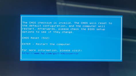 Hp Spectre x360 convertible CMOS error : r/Hewlett_Packard