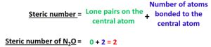 N2O lewis structure, molecular geometry, bond angle, hybridization