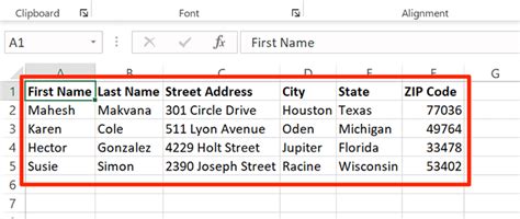 How to Create Labels in Word from an Excel Spreadsheet