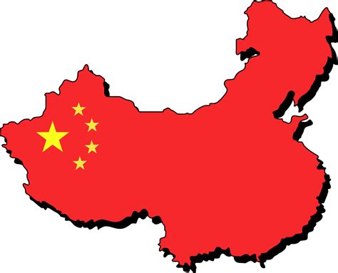 China Outline - Free Printable Maps and Images