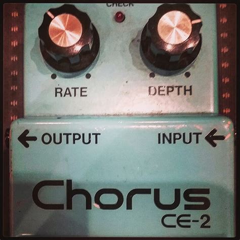 [Flashback] Vintage Boss CE-2 Chorus Pedal | Performer Mag