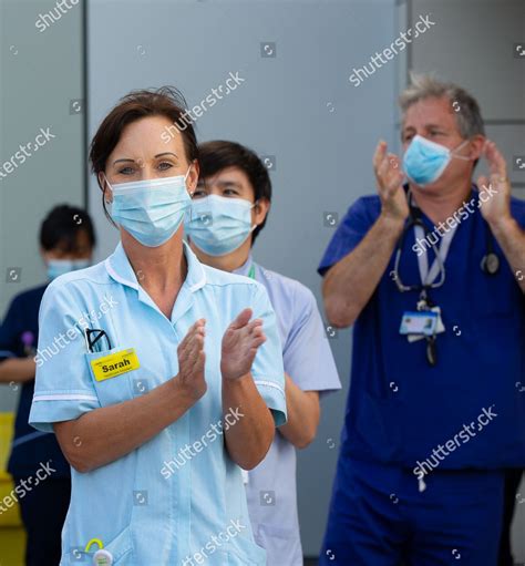 Staff Wexham Park Hospital Joined Clap Editorial Stock Photo - Stock ...