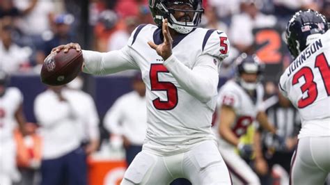 Houston Texans expect Tyrod Taylor to start vs. Dolphins