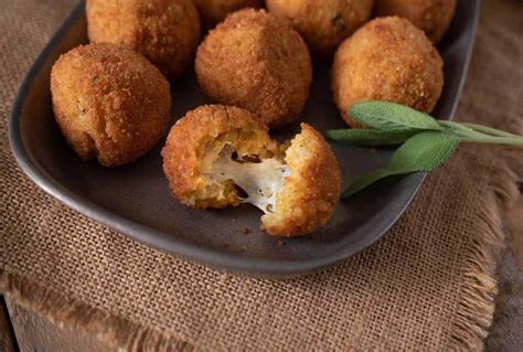 Risotto Rice Balls (Arancini) - Culinary Ginger