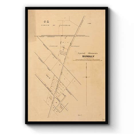 Dunolly, Victoria Vintage Maps