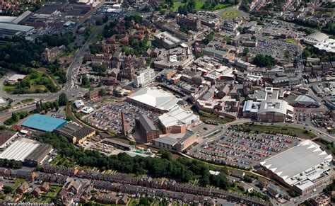 Kidderminster from the air | aerial photographs of Great Britain by Jonathan C.K. Webb