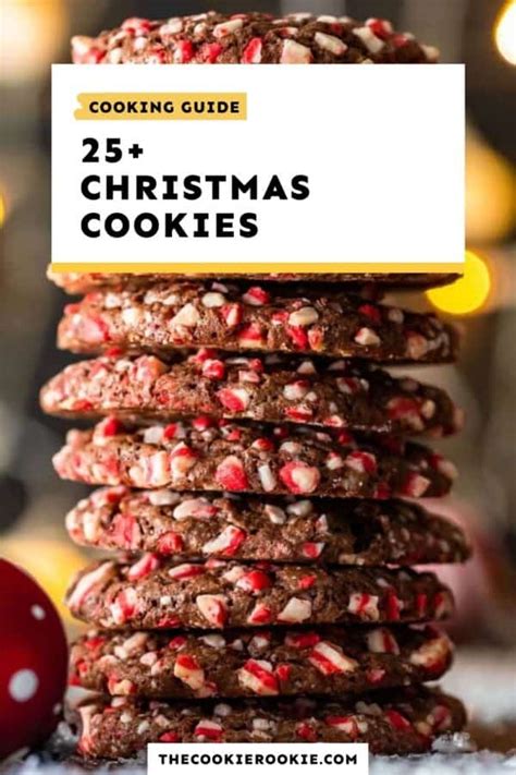 40+ Easy Christmas Cookie Recipes - The Cookie Rookie®