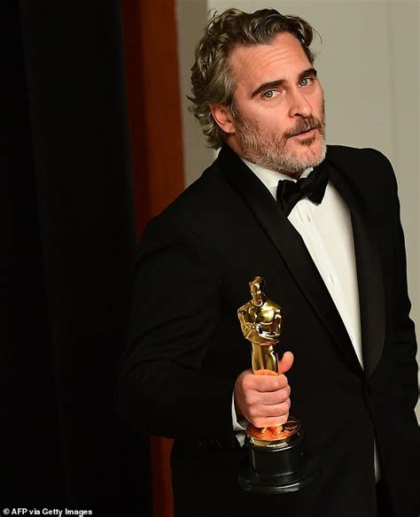 How Joaquin Phoenix celebrated his big Oscars win - WSBuzz.com