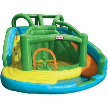 Little Tikes 2-in-1 Wet 'n Dry Inflatable Water Park with 2 Water ...