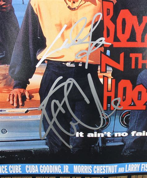 Lot Detail - Cuba Gooding Jr. & Ice Cube Dual-Signed "Boyz N the Hood ...