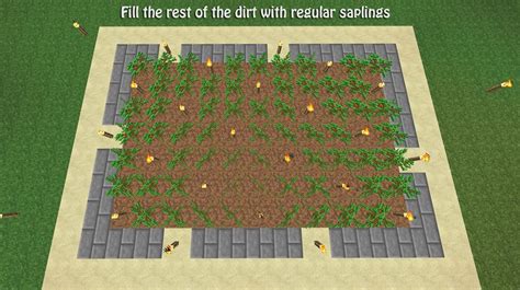 How to Build a Tree Farm in Minecraft for Easy Access to All Types of ...