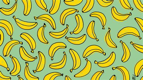 Banana Desktop Wallpaper by megsneggs on DeviantArt | Cute desktop ...