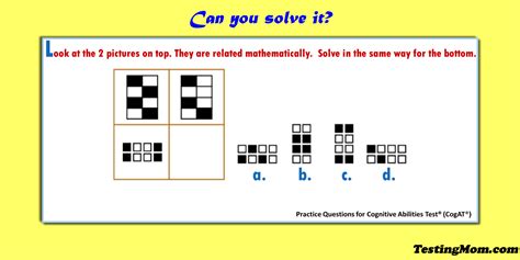 Can your child solve this? #CogAT #bedtime #practice #question #number #analogies #kids | Cogat ...