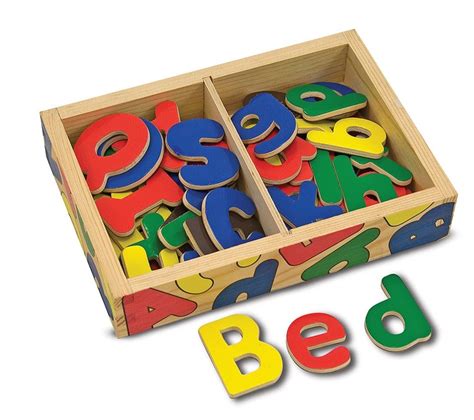 Melissa & Doug Magnetic Wooden Alphabet - Crafts Direct