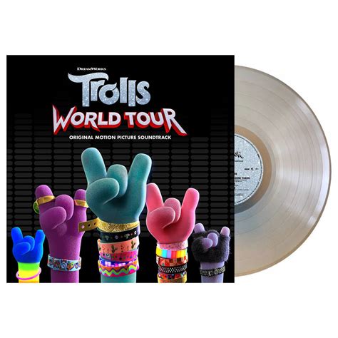 Trolls World Tour Soundtrack OST Exclusive Limited Edition Clear White ...