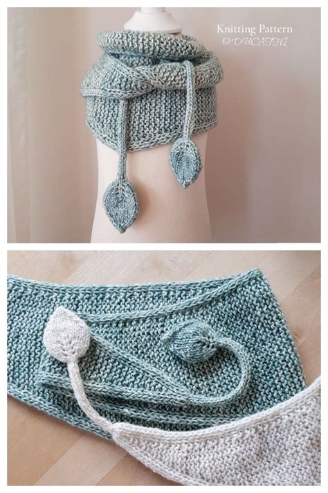 Waldkind Scarf Knitting pattern - Knitting Pattern in 2023 | Scarf ...