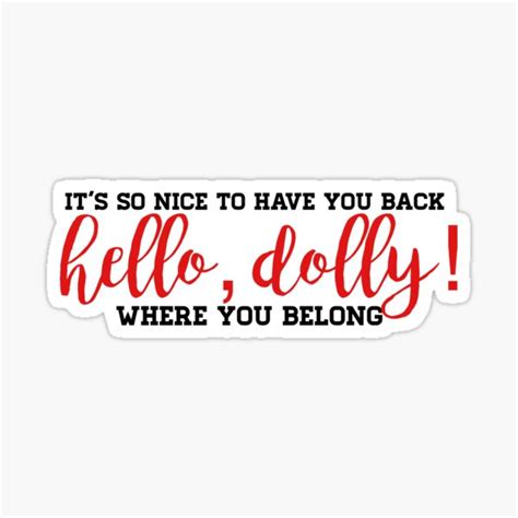 25+ Hello Dolly Broadway Quotes | Microsoftdude