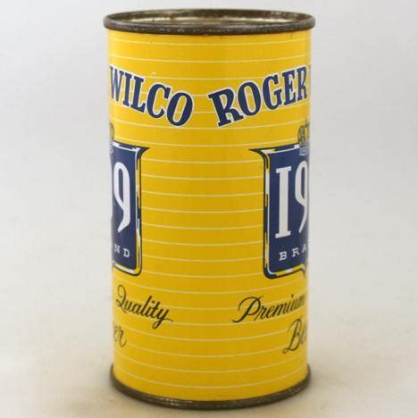 Roger Wilco 199 Brand Premium Quality Beer 125-12 at Breweriana.com