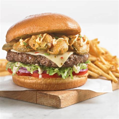 Crispy Jalapeno Burger | Menu | BJ's Restaurants and Brewhouse