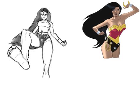 Wonder woman 2009 movie studies by Jerator on Newgrounds