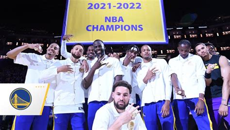 Golden State Warriors Receive 2022 NBA Championship Rings 💍 | Nexth City