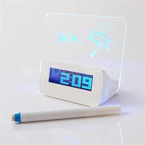 LED Message Board (w/ Highlighter) Digital Alarm Clock – Next Deal Shop