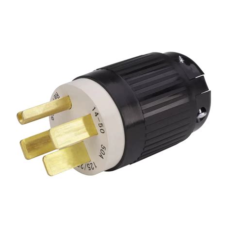 Reliance Controls 14-50 50-Amp 125/250-Volt Generator Cord Straight Plug | The Home Depot Canada