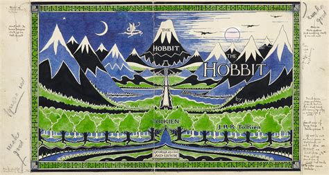 Tolkien Hobbit Book Cover