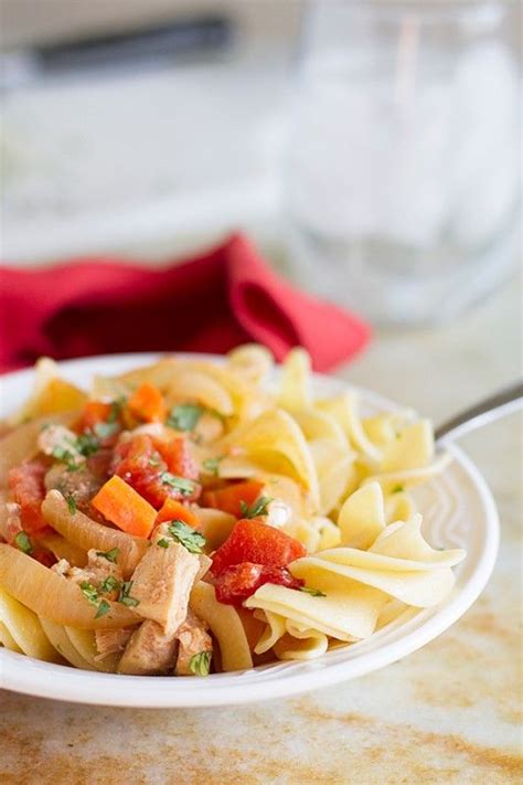 Slow Cooker Chicken Paprikash | Slow cooker chicken, Chicken paprikash, Slow cooker recipes