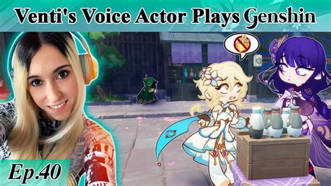 Venti's English Voice Actor plays GENSHIN IMPACT! Part 40 Quality Time with Ei! - YouTube