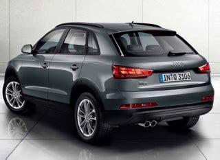 Audi Q3 motability car rear