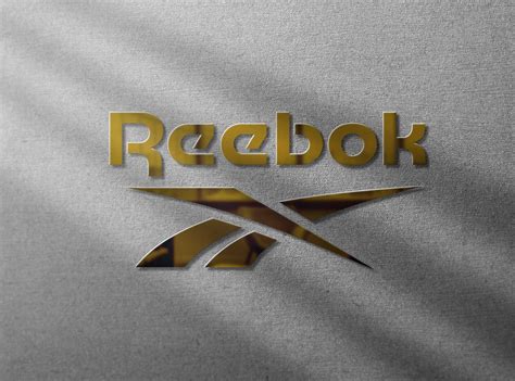 Gold 3d logo mockup - honjm