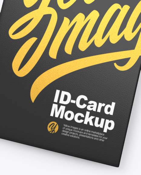 Identity Card Mockup - Free Download Images High Quality PNG, JPG