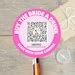 Bachelorette Party Venmo Stickers Cash App Bachelorette QR Code Bachelorette Stickers Buy the ...