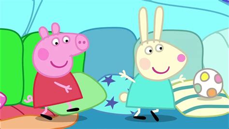 Peppa and Rebecca Build a Secret Fort 🐷🏰 Peppa Pig Tales - YouTube