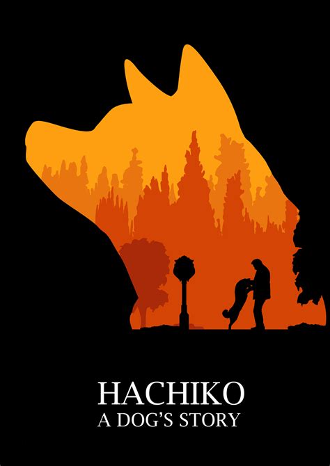 Hachiko Minimal Movie Poster :: Behance