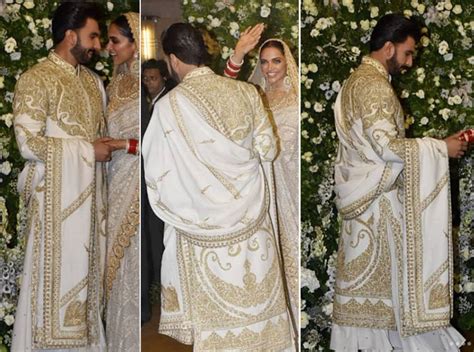 Ranveer Singh Outshines Every Groom in His Wedding Outfits ...