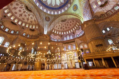 Stunning Interior at Sultan Ahmed Mosque Ceremony