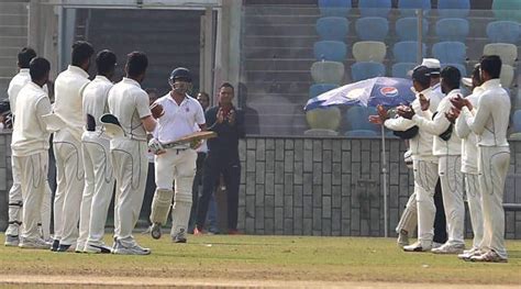 Ranji Trophy: In farewell match, lady luck shines, grit takes Gautam ...